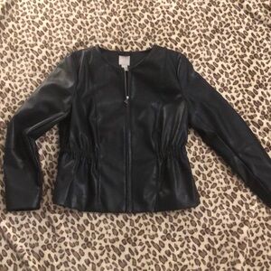 H&M Faux Leather Jacket